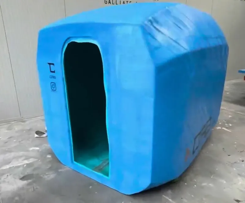 The CoreLight3D® living module just printed